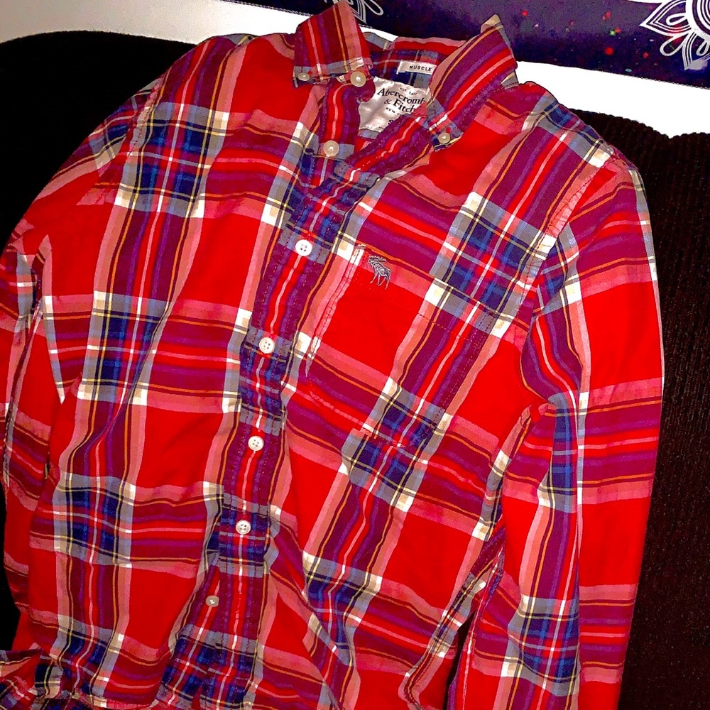 Abercrombie & Fitch Muscle button down Shirt
